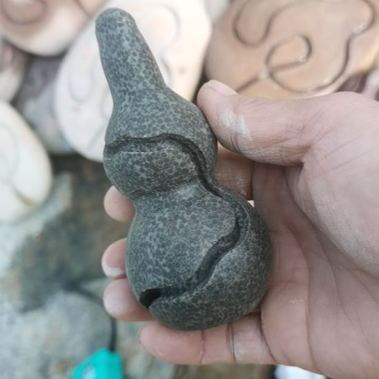 开槽附石一个精品小葫芦随单