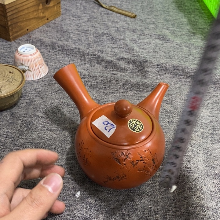 紫砂茶杯非常漂亮好看的花瓶
