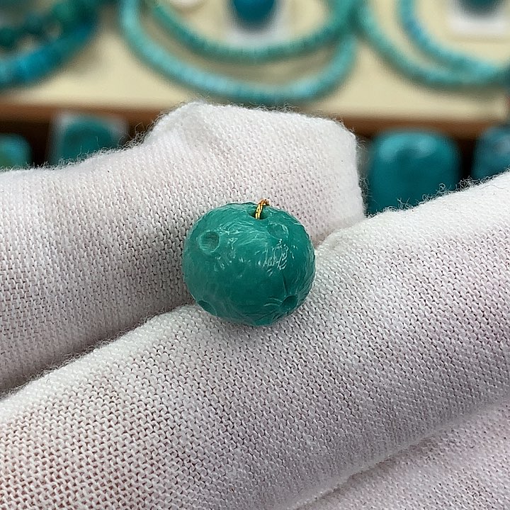 绿松石挂件未镶嵌