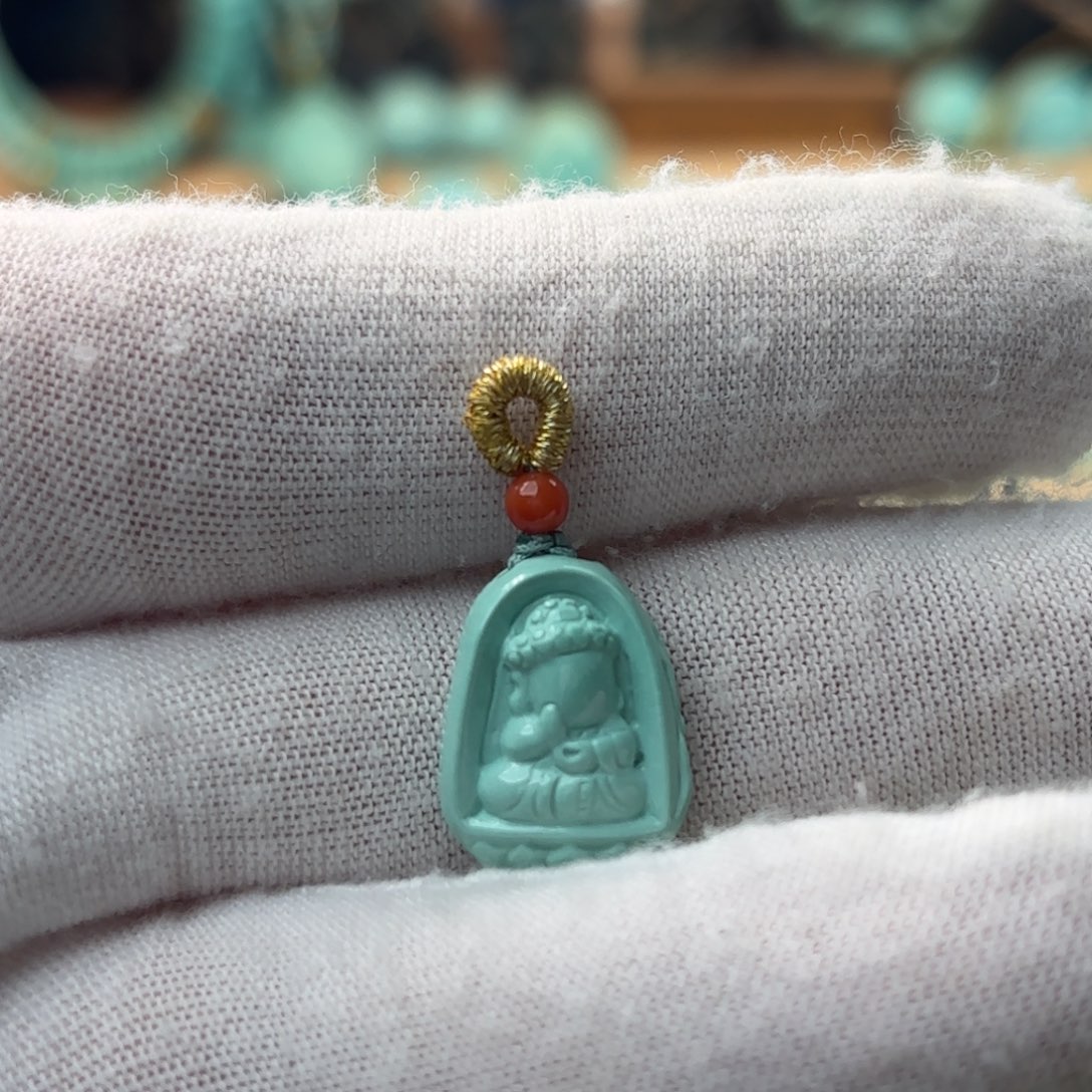 绿松石未镶嵌配饰