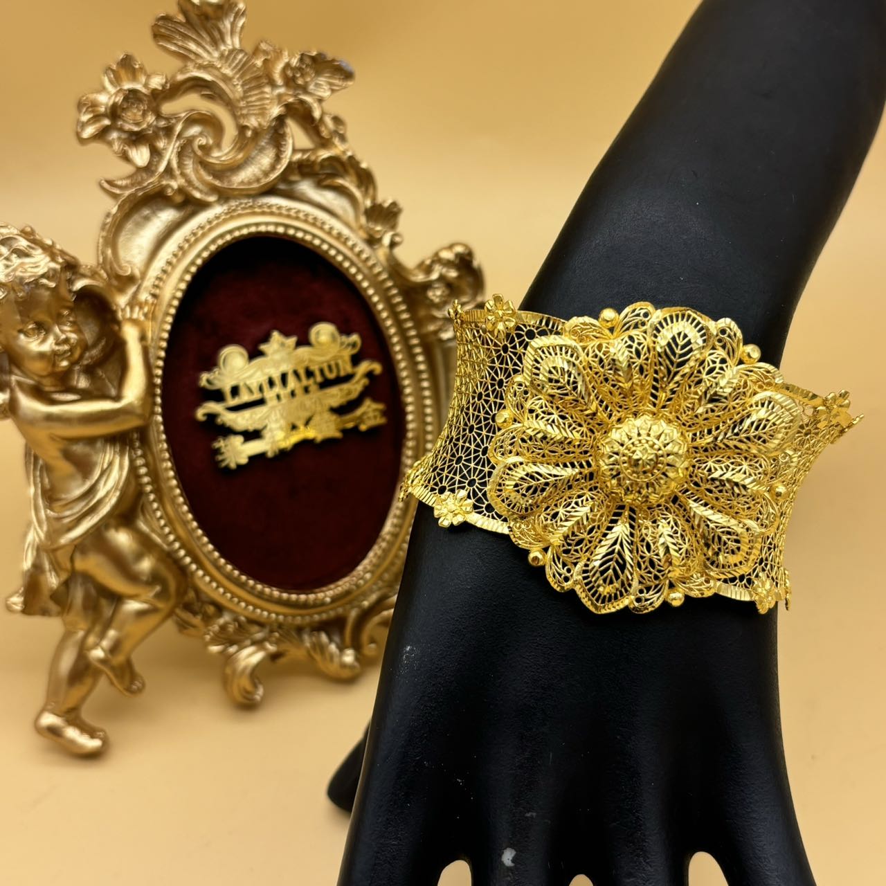 B播 33.74g  足金999 手镯 d