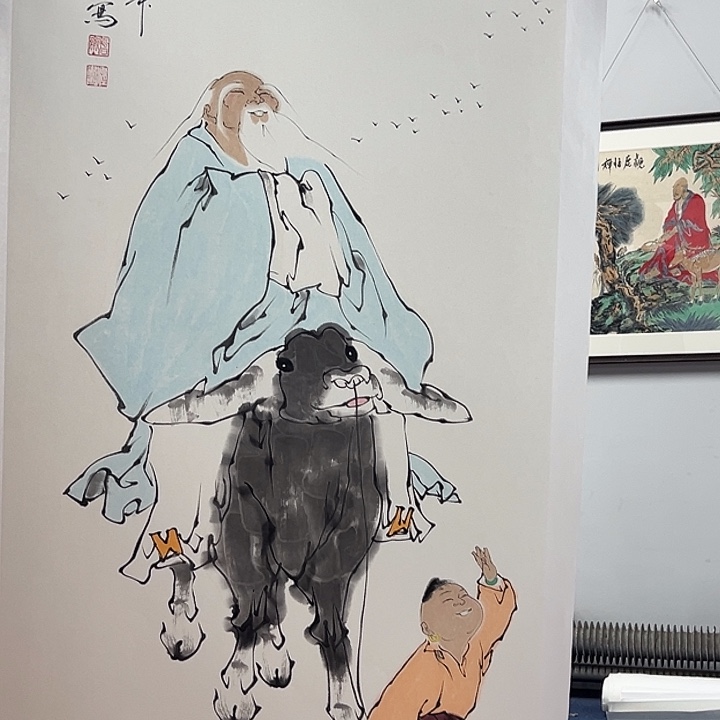 国画书画作品多次