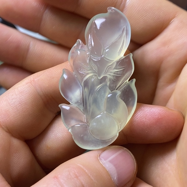 岫玉天然岫玉颈饰未镶嵌