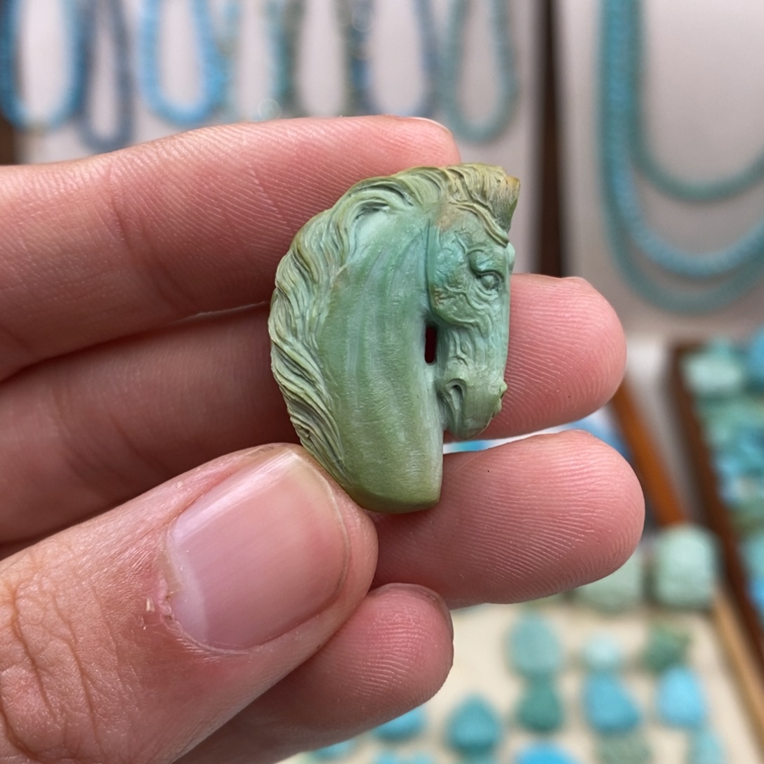 绿松石未镶嵌配饰