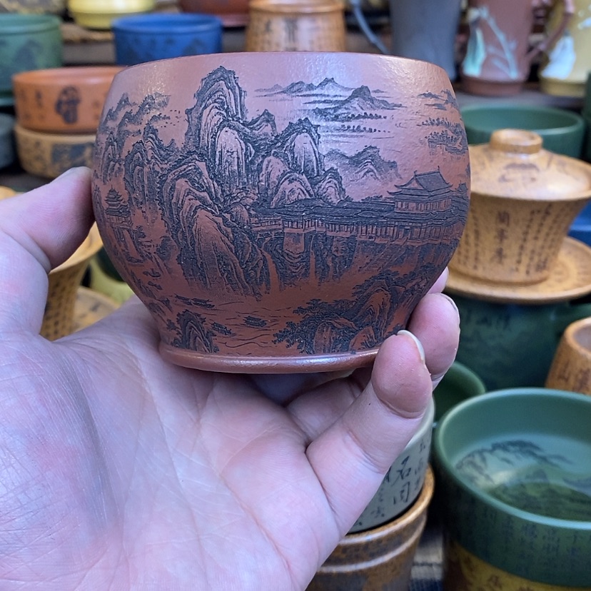 【闪购商品】紫砂杯子宜兴全手工紫砂杯