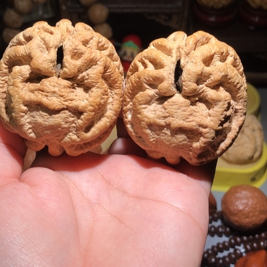 小***人金刚菩提吊坠蜘蛛筋乾坤鬼脸