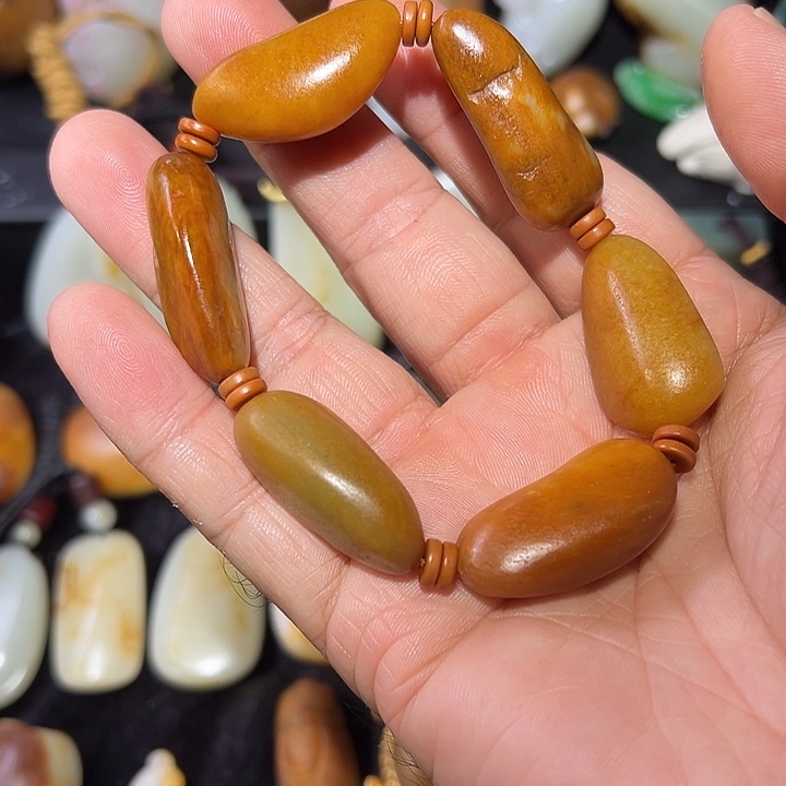 未镶嵌手串和田玉