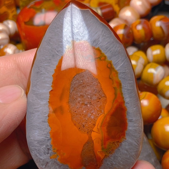 玛瑙/玉髓未镶嵌手把