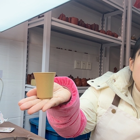 本山绿泥闻香杯闻香杯