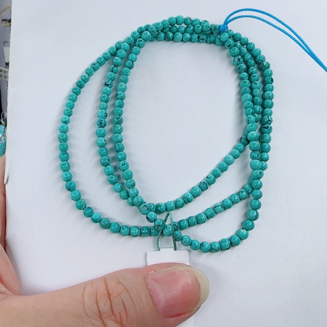 绿松石未镶嵌颈饰