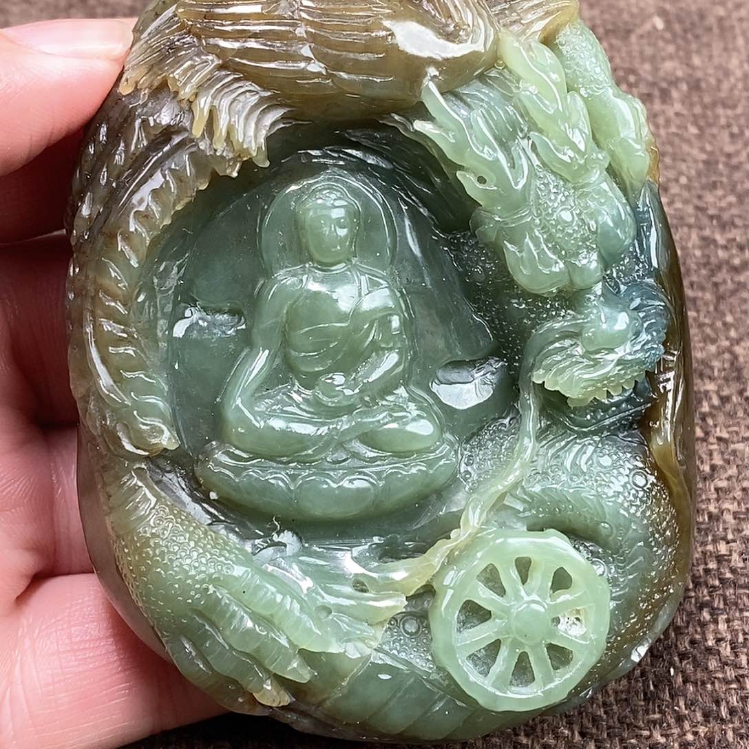 和田玉挂件未镶嵌