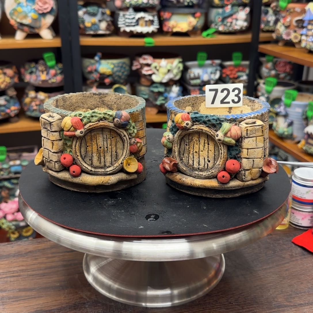 【闪购商品】陶瓷粗陶手捏