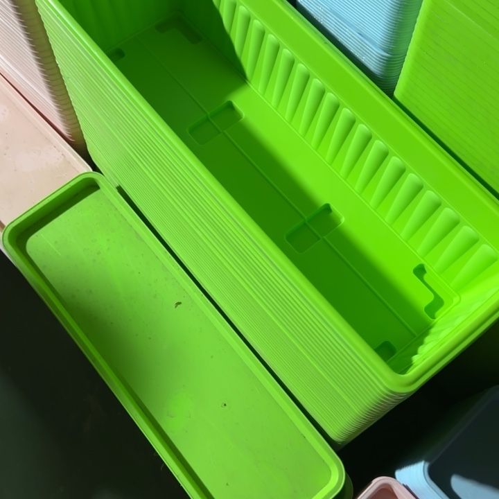 菜盆59长5个盘5个托盘绿色的花盆