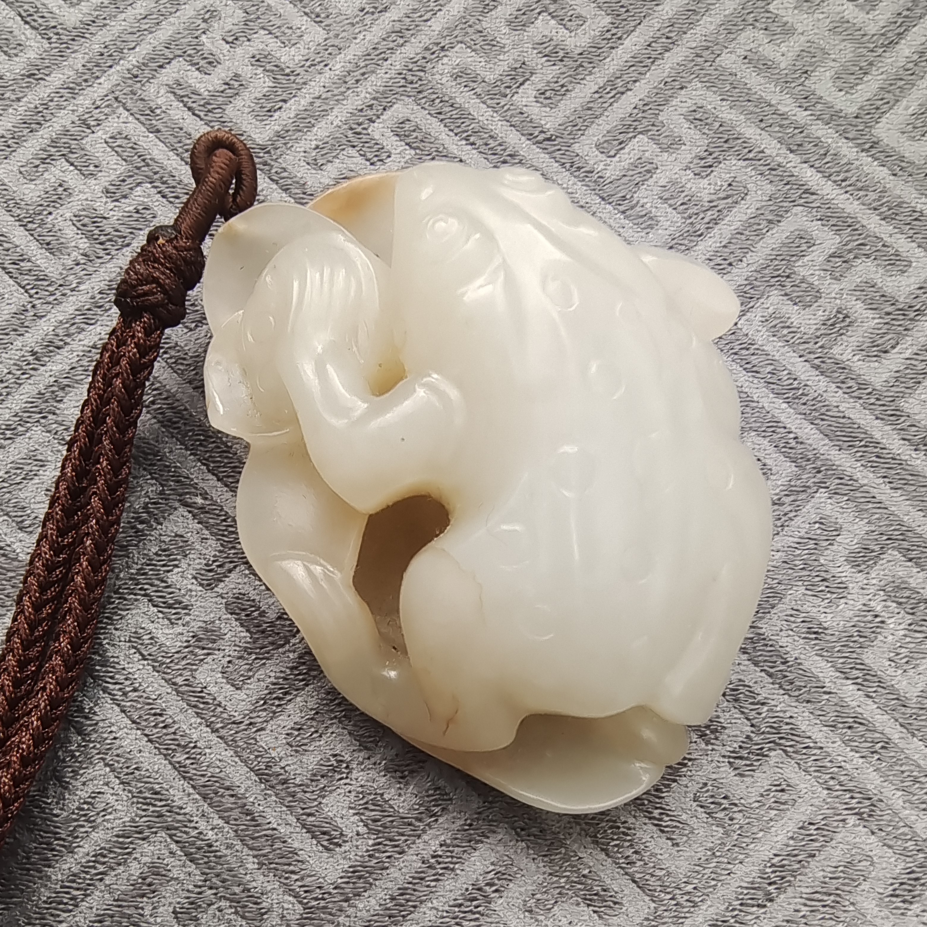 清代金蝉吊坠挂件