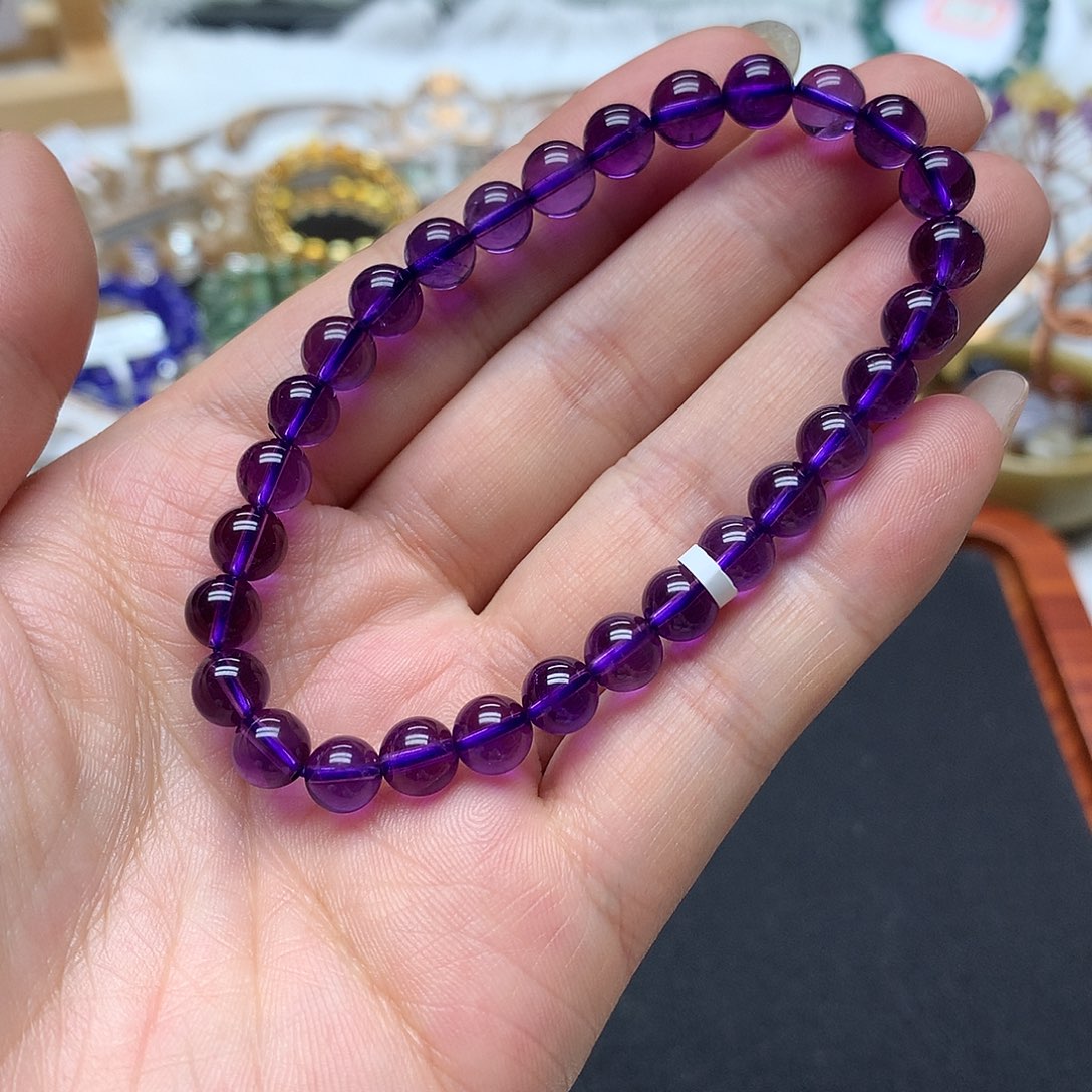 水晶未镶嵌手链手链