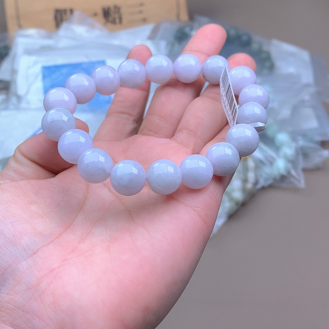 未镶嵌手串定制翡翠