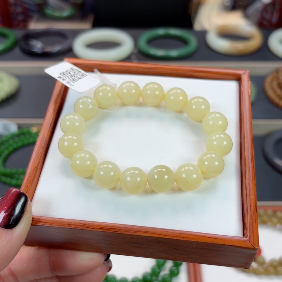 和田玉手链未镶嵌