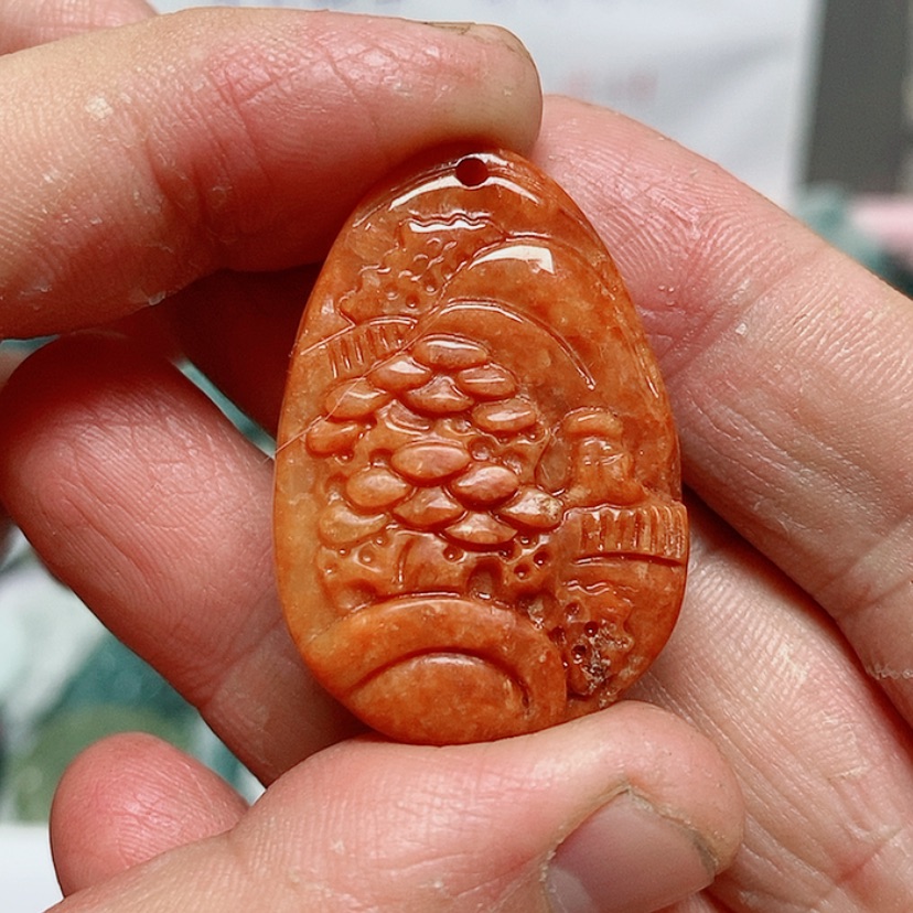 【闪购商品】翡翠颈饰未镶嵌纯天然