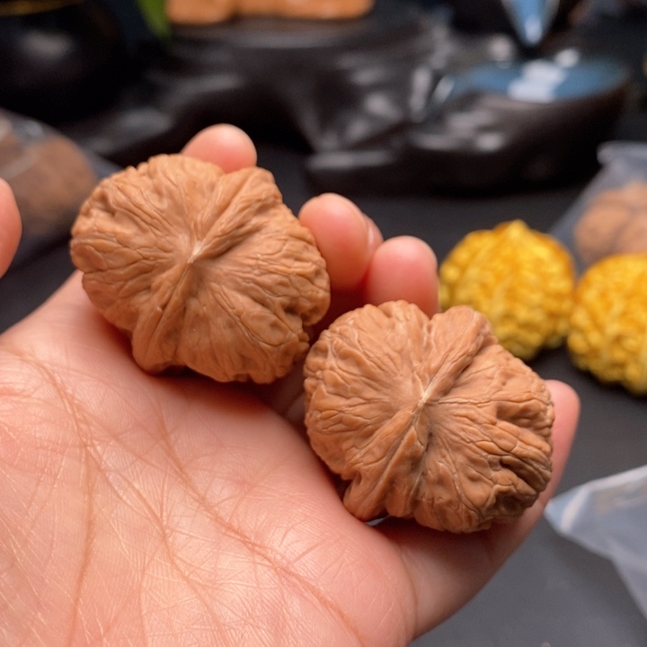 文玩核桃把件元宝39尺