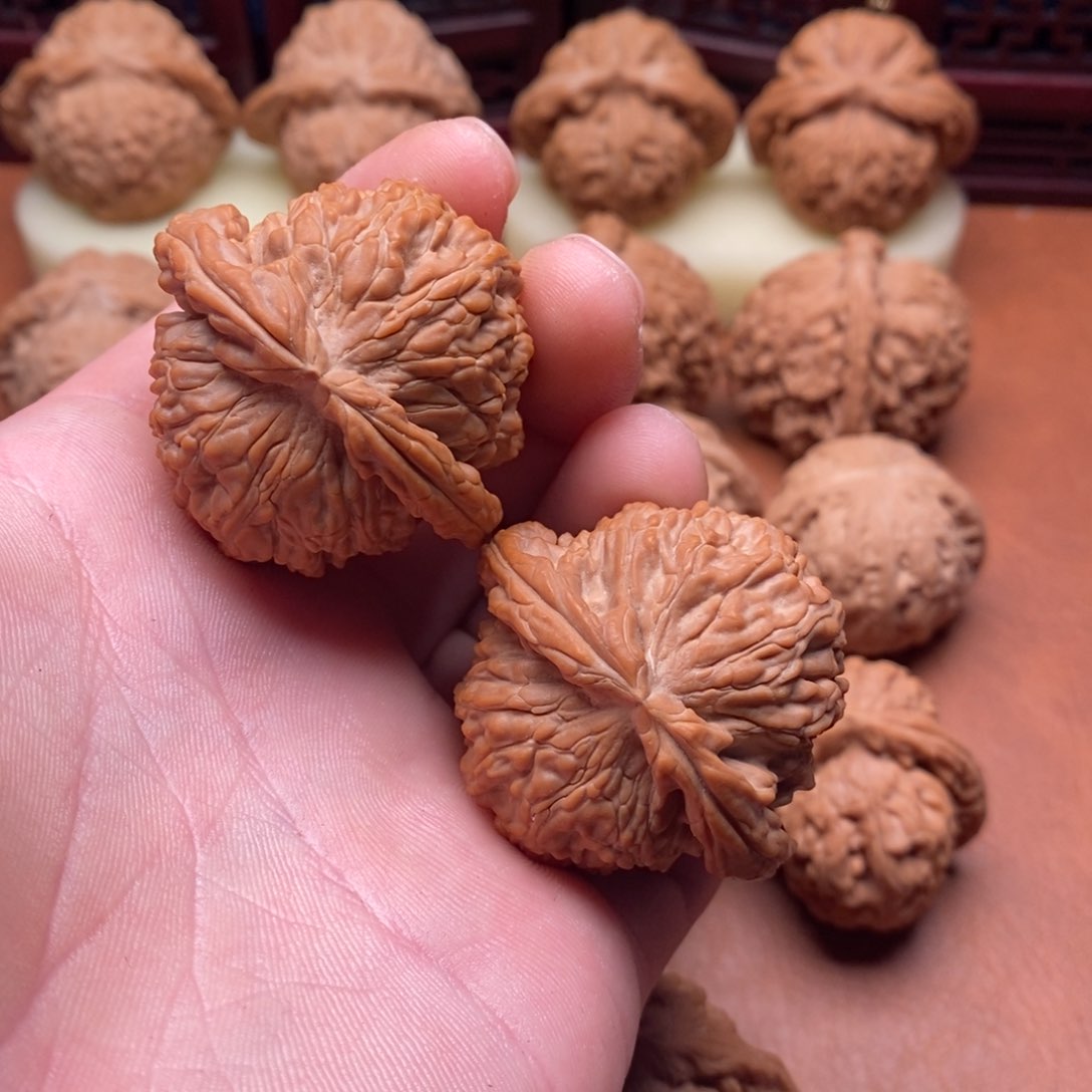 核桃手串/手链?****头白狮子全品43