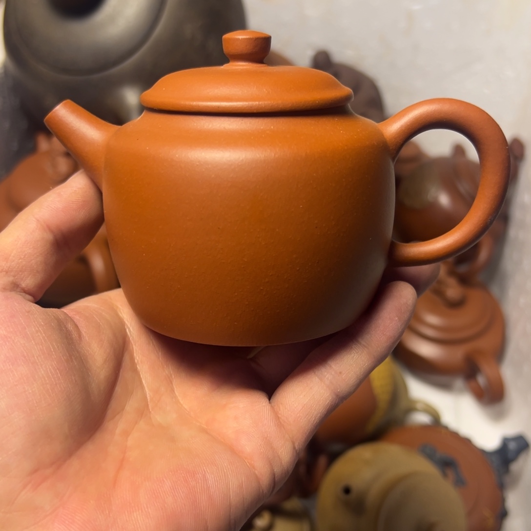 茶壶紫砂宜兴原矿紫砂壶200毫升容量