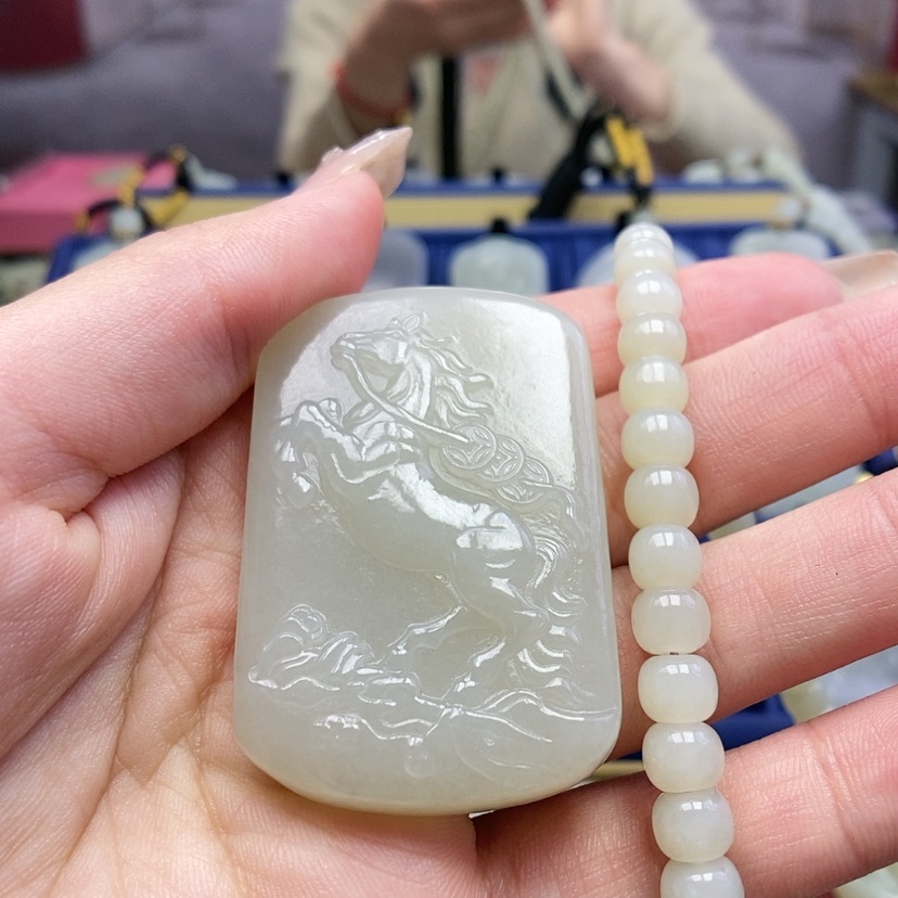 【闪购商品】和田玉颈饰未镶嵌用****8