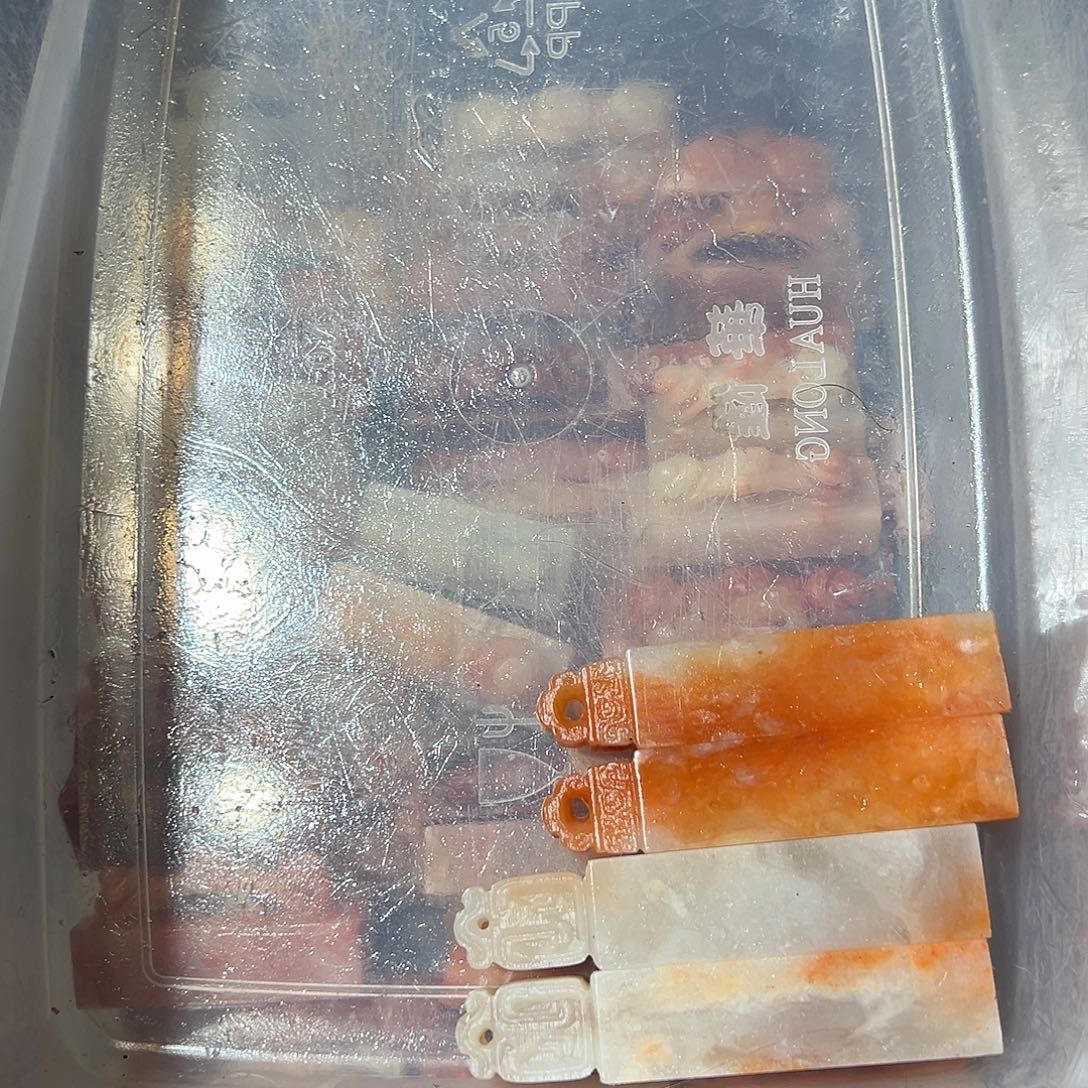 谷***️寿山石随机批发两对
