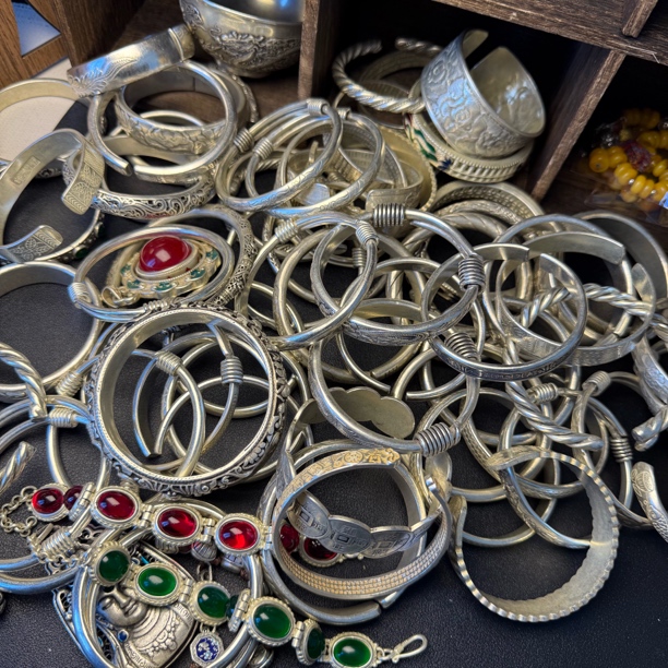 非金属珐琅手镯 创意复古手镯手链戒指个性首饰家居饰品摆件