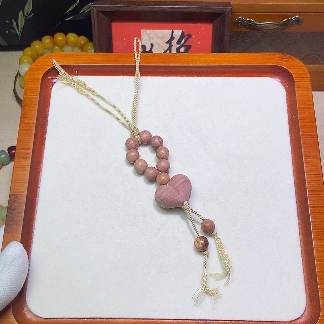 菩提根/象牙果吊坠血柏木微瑕