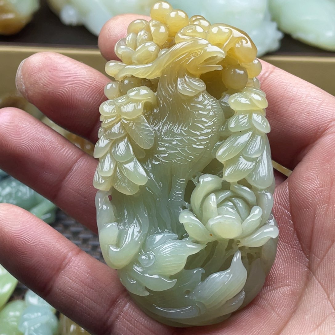 和田玉挂件未镶嵌