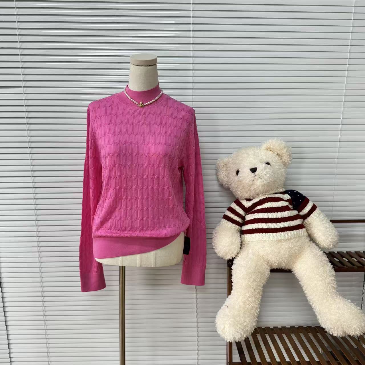 美丽诺羊毛针织套头款长袖圆领毛针织衫毛衣秋冬25101443