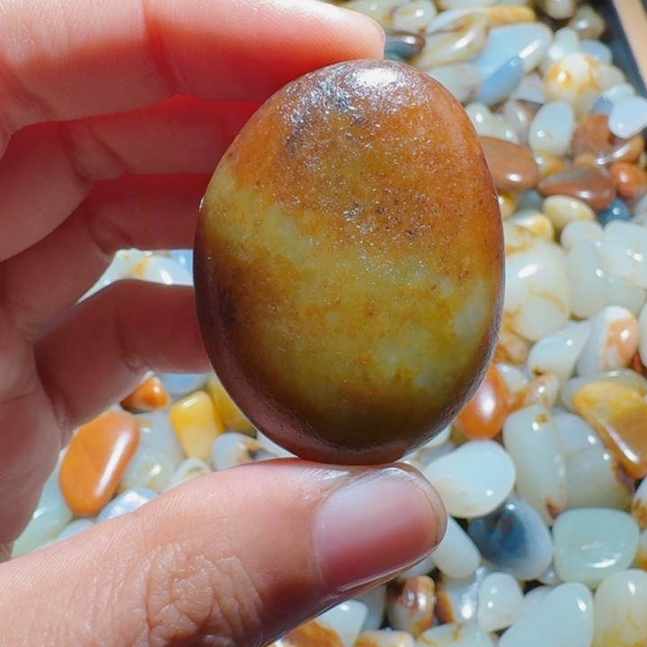 和田玉未镶嵌挂件45克