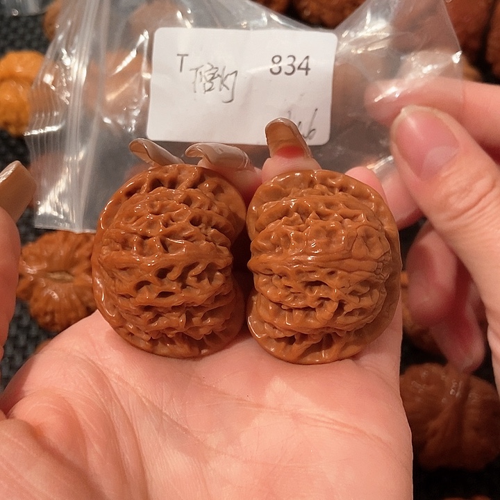 文玩核桃吊坠宫灯40