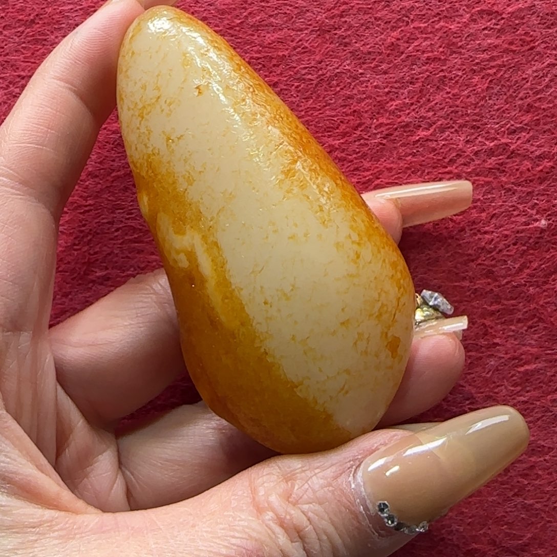 和田玉挂件未镶嵌追***鞋