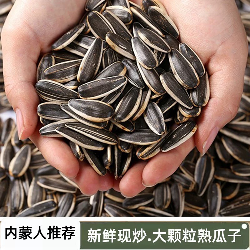 363熟瓜子原味当季新货大颗粒原味熟葵花籽追剧休闲炒货零食