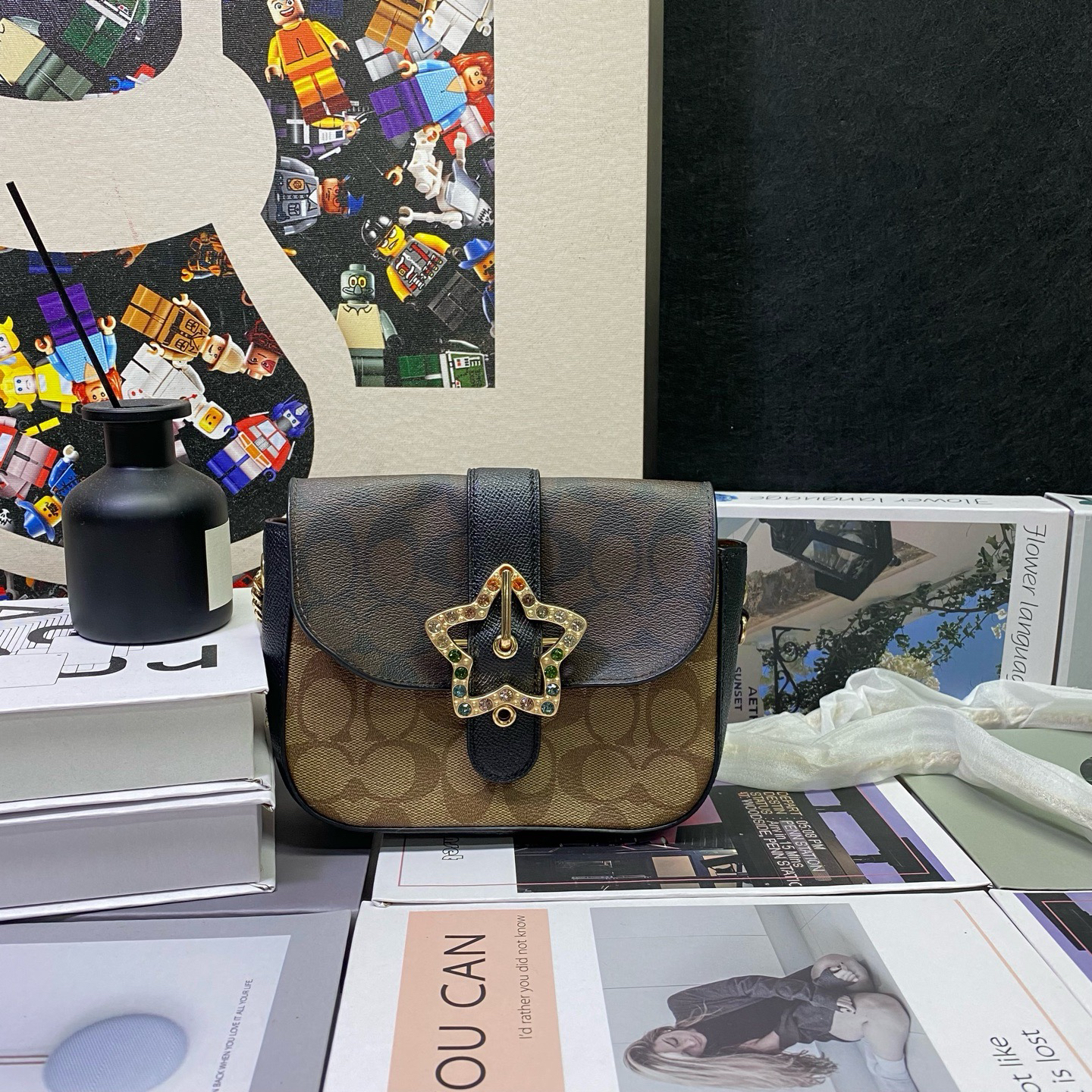 95新 COACH/蔻驰 22935斜挎包18*15