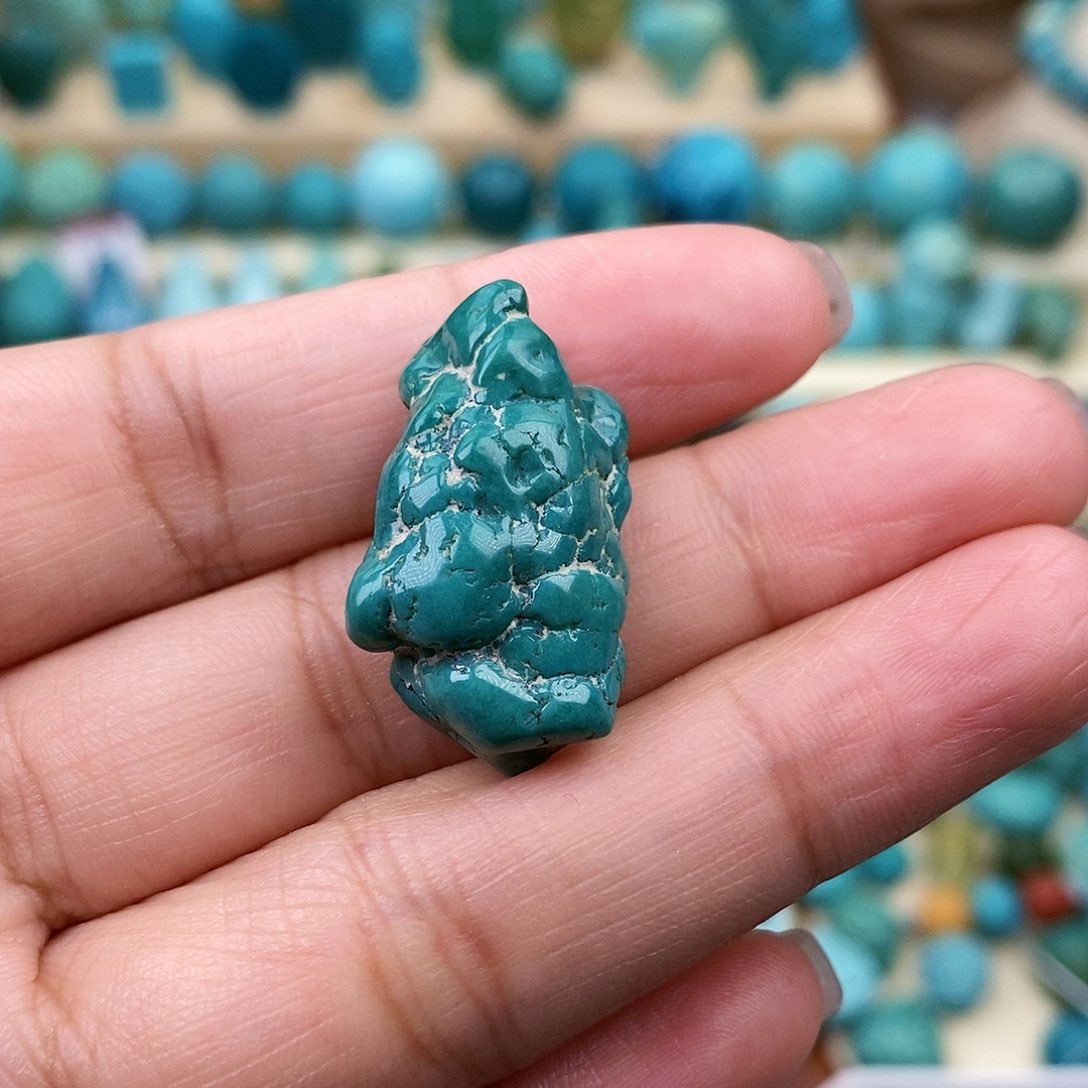 绿松石珠宝奇石未镶嵌