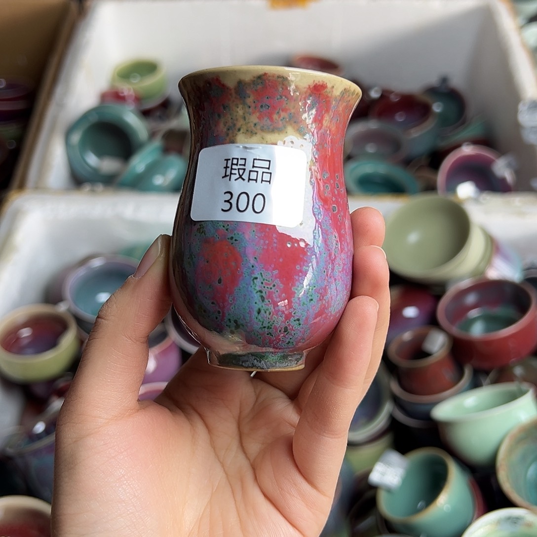 陶摆件窑口自销原矿钧瓷