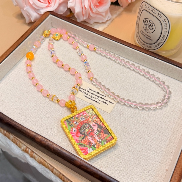 铜合金吊坠 A647时尚百搭唐卡扎基拉姆吊坠项链