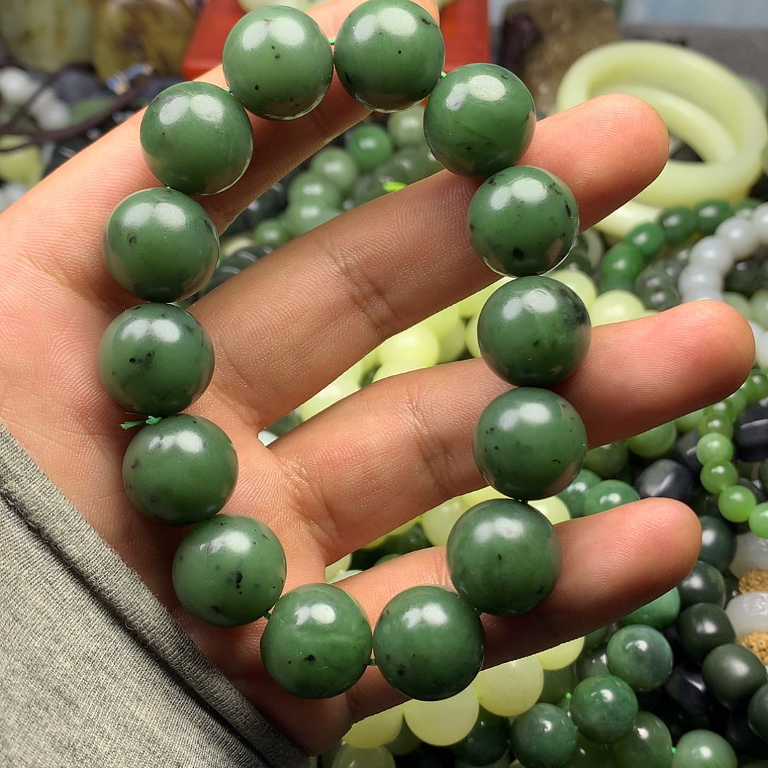 和田玉手链未镶嵌