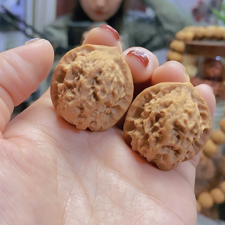 【闪购商品】文玩核桃把件32天通宝迷你