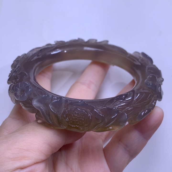 玛瑙/玉髓手镯未镶嵌