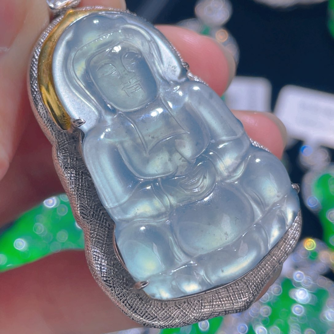 翡翠吊坠(不含链)未镶嵌