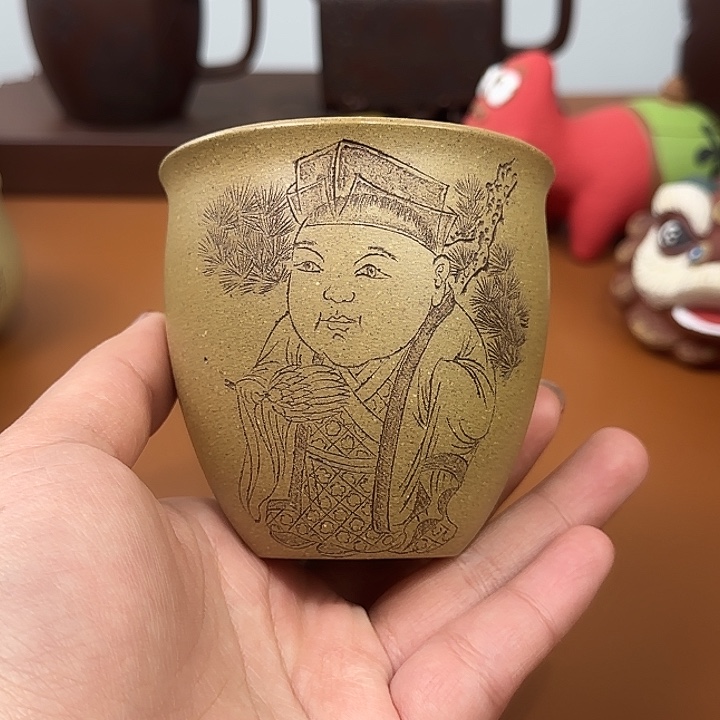 宜兴紫砂主人杯杯