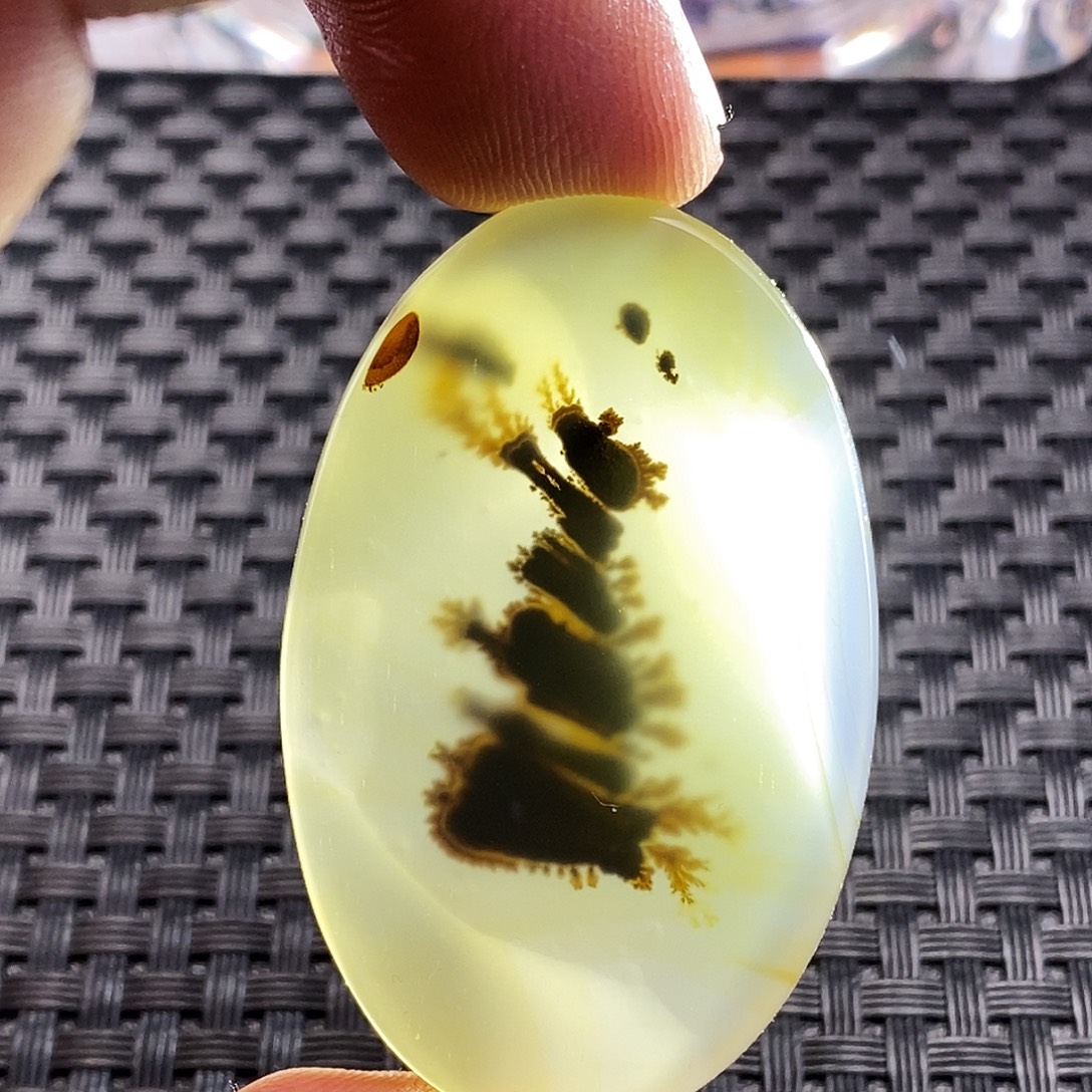 武***话玛瑙/玉髓未镶嵌吊坠(不含链)