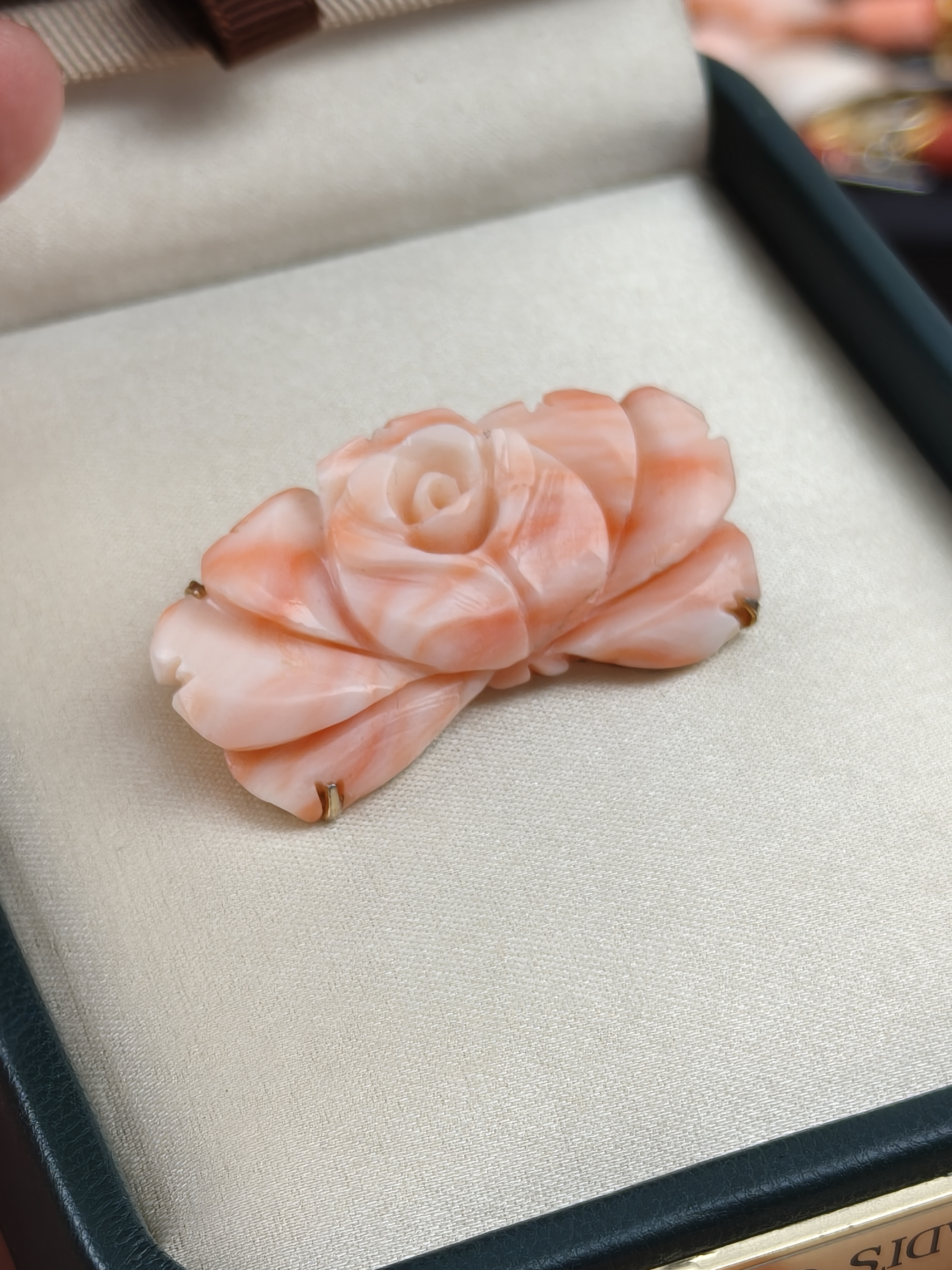 海底首饰合集 vintage回流首饰孤品（孩儿面花雕刻吊坠胸针两用款）