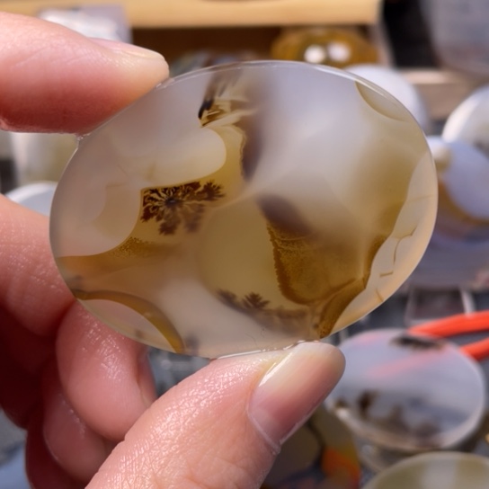 玛瑙/玉髓吊坠(不含链)未镶嵌