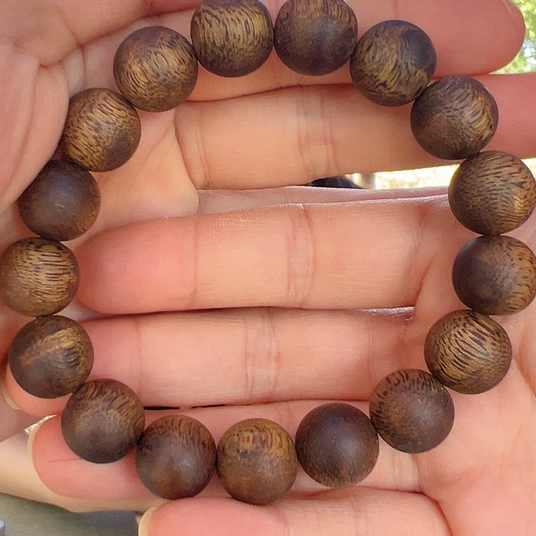 手串沉香白露1.3圆珠单圈 17克+