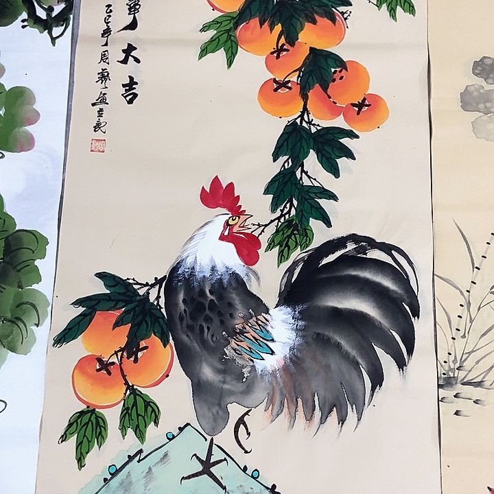 小周画廊的直播间