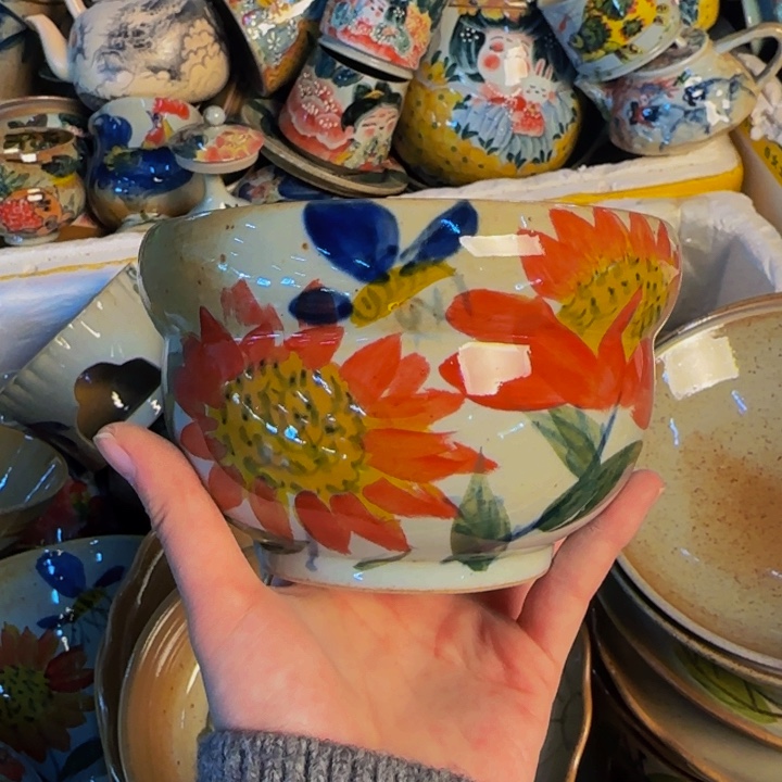 瓷片景德镇陶瓷手工手绘